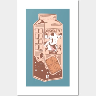 Chocolate milk Posters and Art